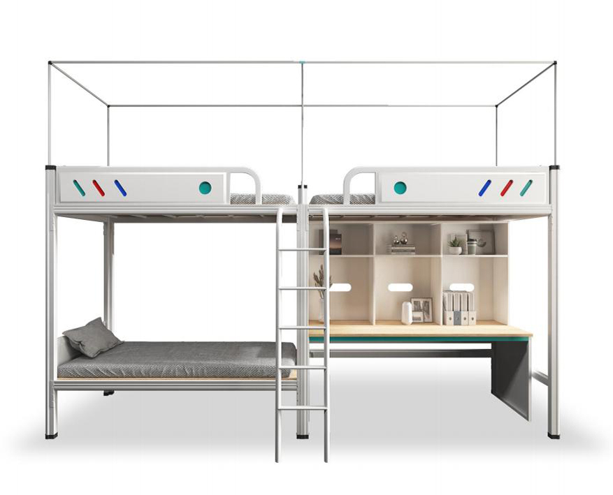 [公寓床|公寓床|办公家具|欧亿体育官方·（中国）官方网站家具|学生双层公寓床]