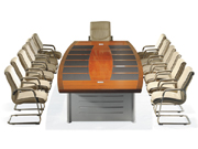 实木会议台 Solid Wood Conference Table